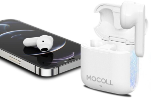 Купить  Bluetooth наушники MOCOLL (Polaris) White-4.jpeg